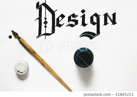 Design word and inks Design word and inks 31665221