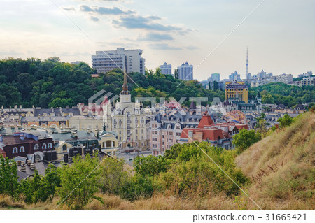 Vozdvizhenka street in Kiev, Ukraine 31665421