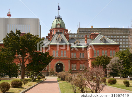 札幌步行：北海道機構的前主樓 31667449