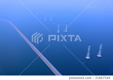 Power Transmission Tower, Sihwa Lake, Gyeonggi-do 31667584