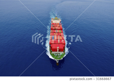 集裝箱船，巨濟市，慶南 31668667