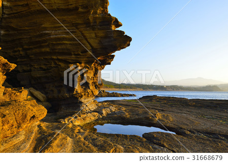 Cheongju Sogye-ri，Yongmuri海岸（天然紀念物526），西歸浦市，濟州島 31668679