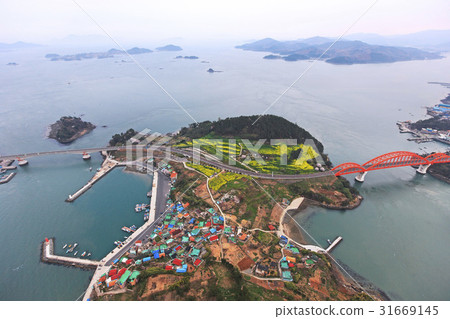 Changseong Bridge, CoDo Bridge, Hacsium Island, Hallyeo Marine National Park, Sacheon City, Gyeongnam 31669145
