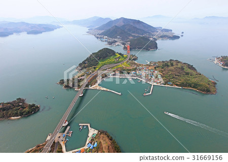 Changseong Bridge, Kendo Bridge, Hallyeo Marine National Park, Sacheon City, Gyeongnam 31669156