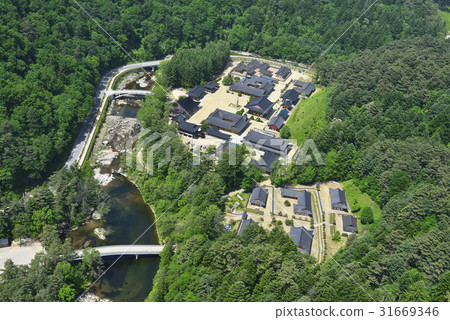 江原道，平山縣，平山縣，Woljeongsa寺，江原道 31669346