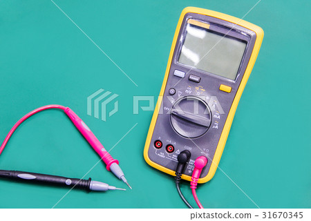 Digital multimeter on ESD table Digital multimeter on ESD table 31670345