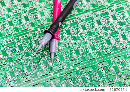 Digital multimeter on ESD table Digital multimeter on ESD table 31670354