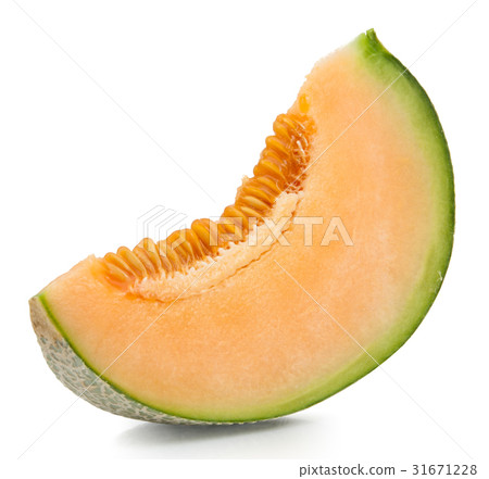 Orange melon isolated 31671228
