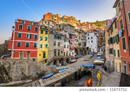 Italy Riviera at Riomaggiore village, Cinque Terre 31673752