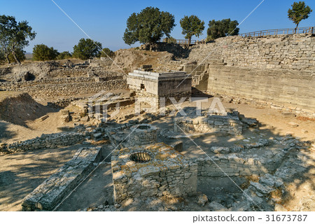 Sanctuary in ancient city Troy. Turkey 31673787