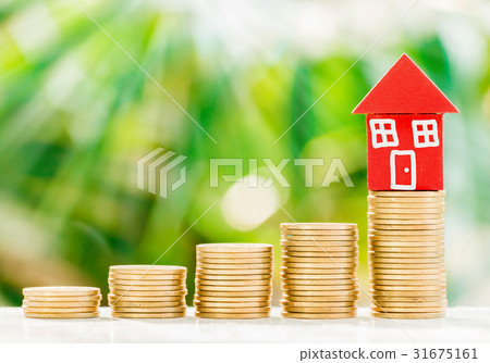 home model with coins 31675161