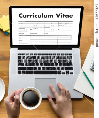CV - Curriculum Vitae (Job interview concept CV re CV - Curriculum Vitae (Job interview concept CV re 31677421