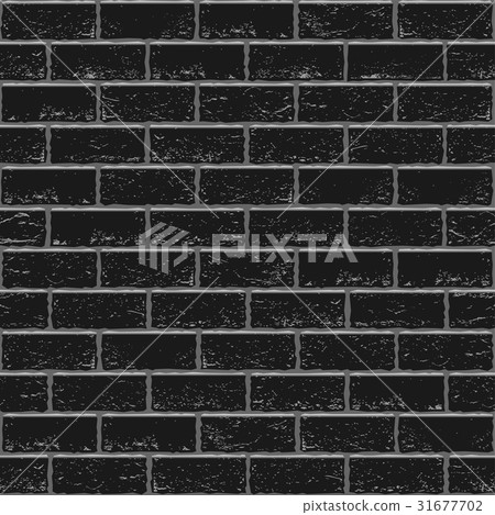 Black old brick seamless Black old brick seamless 31677702