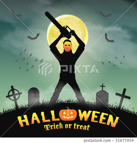 psycho serial killer with mask and chainsaw psycho serial killer with mask and chainsaw 31677854