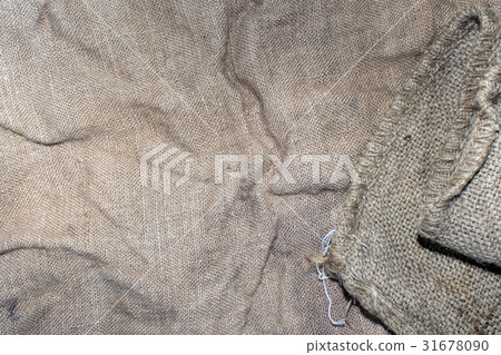 Old sack closeup texture 31678090