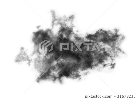 Textured Smoke,isolated on white background Textured Smoke,isolated on white background 31678233