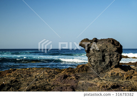 volcano coast of Tenerife volcano coast of Tenerife 31678382