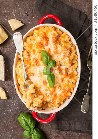 Mac and cheese, american style pasta 31680450