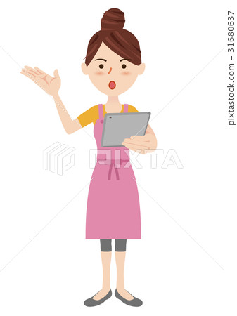 Young housewife image 31680637