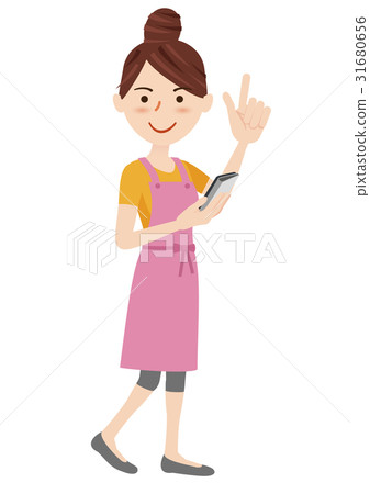 年輕的主婦形象 31680656