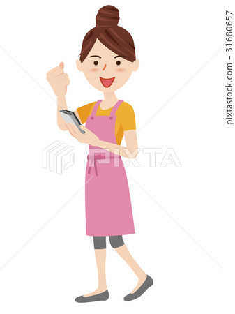 年輕的主婦形象 31680657