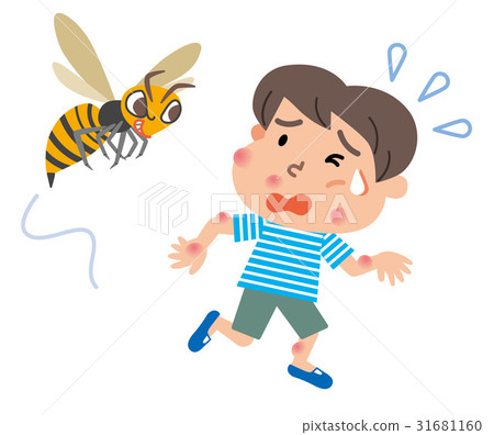 Wasp boy illustration 31681160