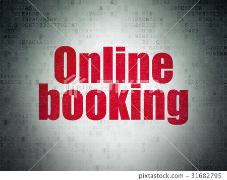 Tourism concept: Online Booking on Digital Data Tourism concept: Online Booking on Digital Data 31682795