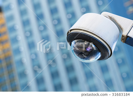 cctv security camera in a city 31683184