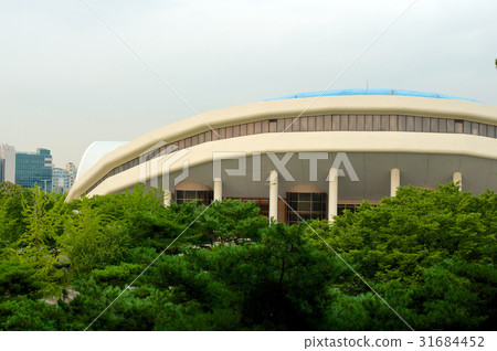 Olympic park in Seoul in summer, South Korea 31684452