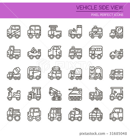 Vehicle Side View   31685048