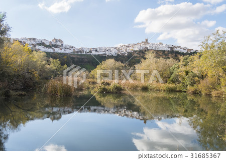 Panoramic of Arcos de la Frontera, Spain 31685367