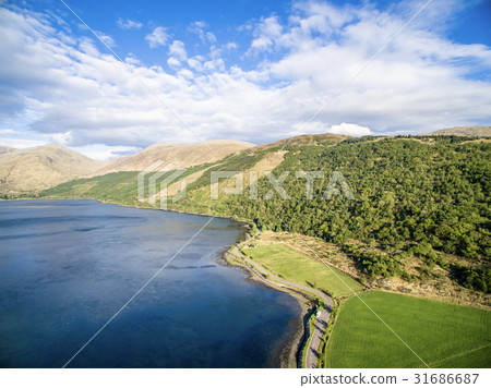 Aerial view of Loch Creran by the Loch Creran 31686687