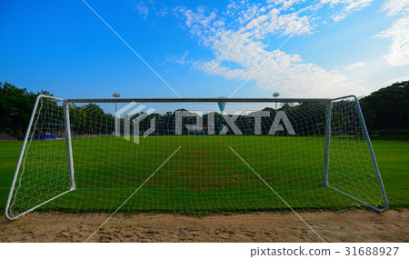 Soccer Goal with soccer field 31688927