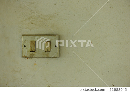 Vintage old electric switch 31688943