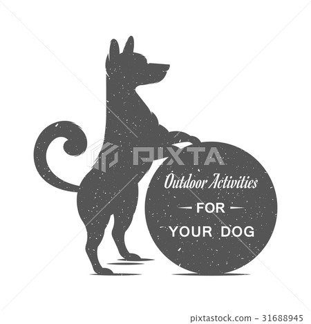 Vector Illustration Funny Dog Vector Illustration Funny Dog 31688945