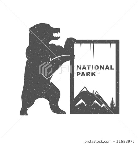 Vector Illustration Funny Bear Vector Illustration Funny Bear 31688975