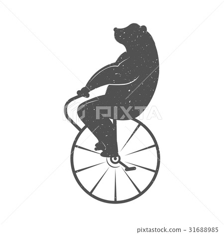 Vector Illustration Funny Bear 31688985