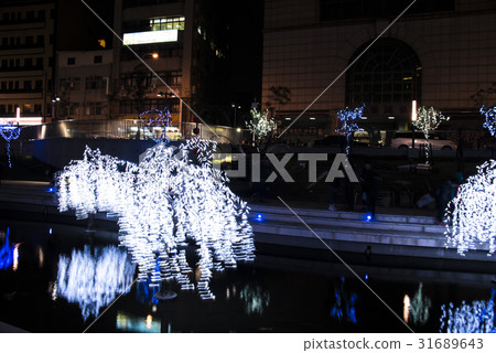 水岸夜景 水岸夜景 31689643