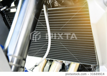 motorcycle liquid cooled system 31689914
