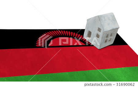 Small house on a flag - Malawi 31690062