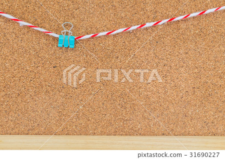 binder clip on cork board binder clip on cork board 31690227