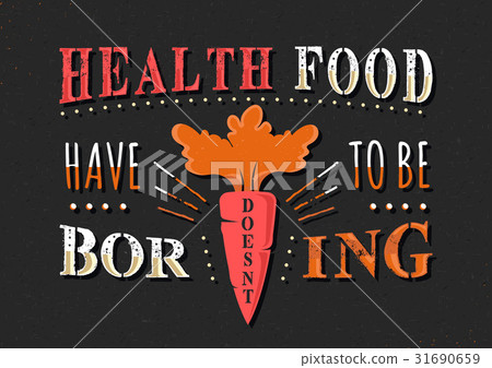 Set of Vintage Food Typographic Quotes 31690659