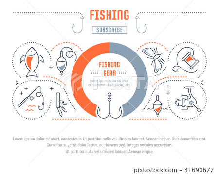 Website Banner and Landing Page Fishing 31690677