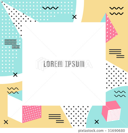 Vector Geometric Pattern and Background 31690680