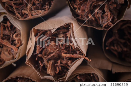 Thai cigars close up on background Thai cigars close up on background 31690839