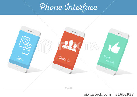 Interface Vector 3D Smartphone Models 31692938