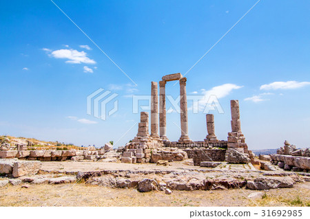 The Temple of Hercules in Amman, Jordan The Temple of Hercules in Amman, Jordan 31692985
