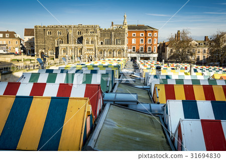 Norwich covered market and city centre buildings 31694830