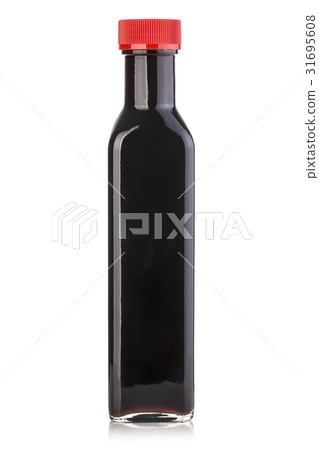 Oyster sauce isolated on white Oyster sauce isolated on white 31695608