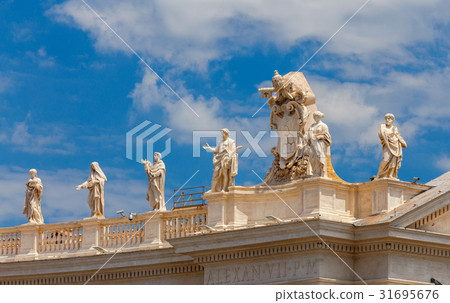 Rome. Sculptures of the Vatican. Rome. Sculptures of the Vatican. 31695676